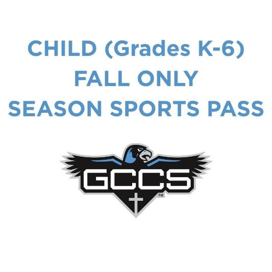 Fall Season Sports Pass - Child (Grades K-6)